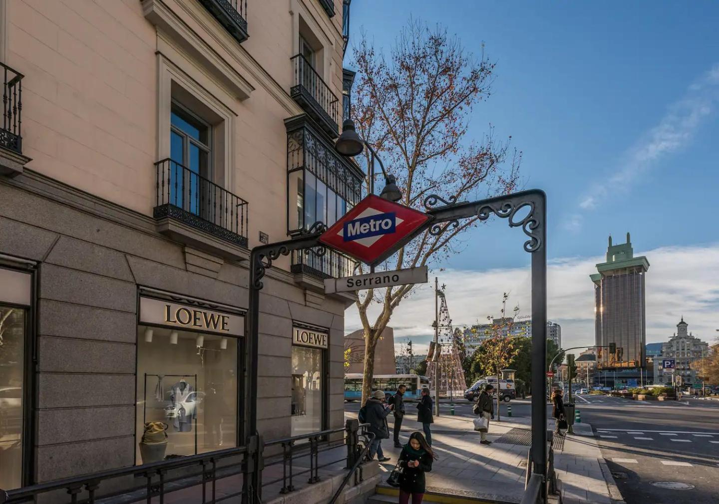 Barrio De Salamanca Milla De Oro Madryt Zewnętrze zdjęcie